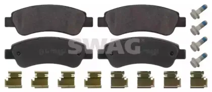 Комплект тормозных колодок, дисковый тормоз SWAG купить